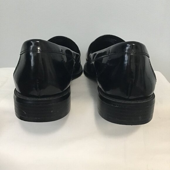 Asos Design Faux Patent Leather Mail Loafer Size 9 - Picture 6 of 11